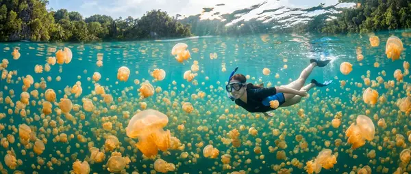 Η Λίμνη με 5 Εκατομμύρια Μέδουσες στο Παλάου