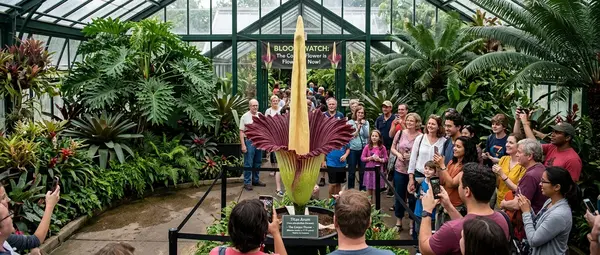 Corpse Flower: Giant Bloom Smells Like Death Every 10 Years