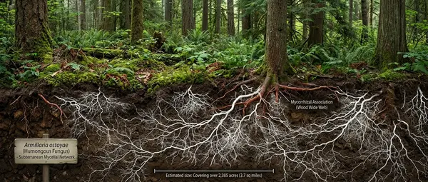 Ένας Μύκητας Είναι ο Μεγαλύτερος Οργανισμός στη Γη