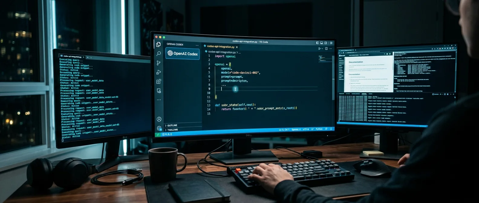 GPT-5.3-Codex-Spark interface showing real-time code generation at 1000+ tokens per second