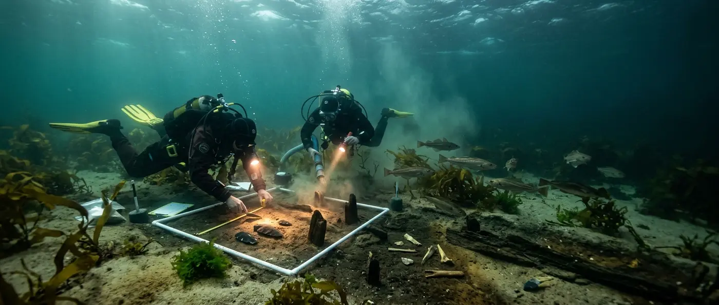 Αναπαράσταση του Doggerland πριν τον βυθισμό του κάτω από τη Βόρεια Θάλασσα