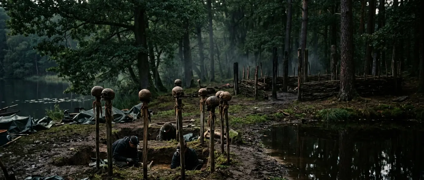 Προϊστορικά κρανία καρφωμένα σε ξύλινους πασσάλους - αρχαιολογική ανακάλυψη Γερμανίας