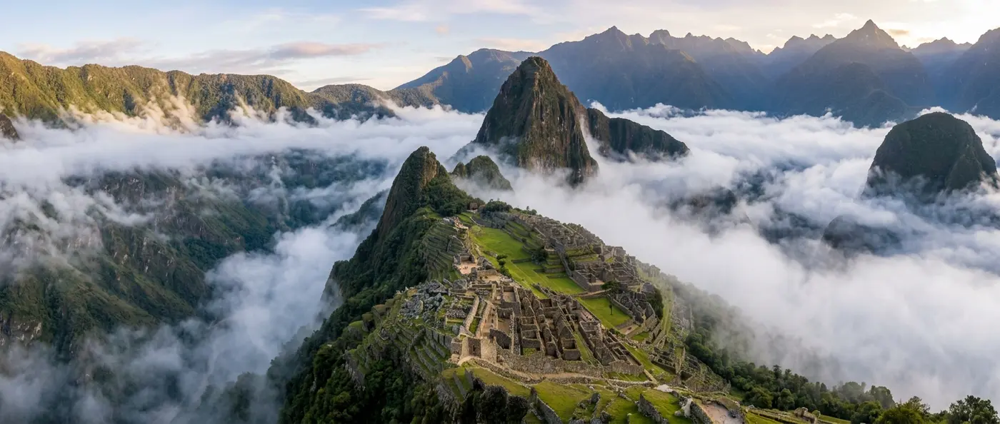 Μάτσου Πίτσου: Η αρχαία πόλη των Ίνκας στις Άνδεις του Περού με πέτρινα τείχη και ομίχλη