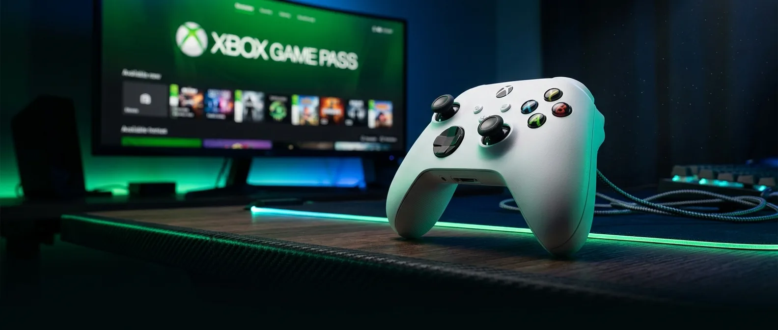 Game Pass Triton tier interface showing Xbox exclusives library