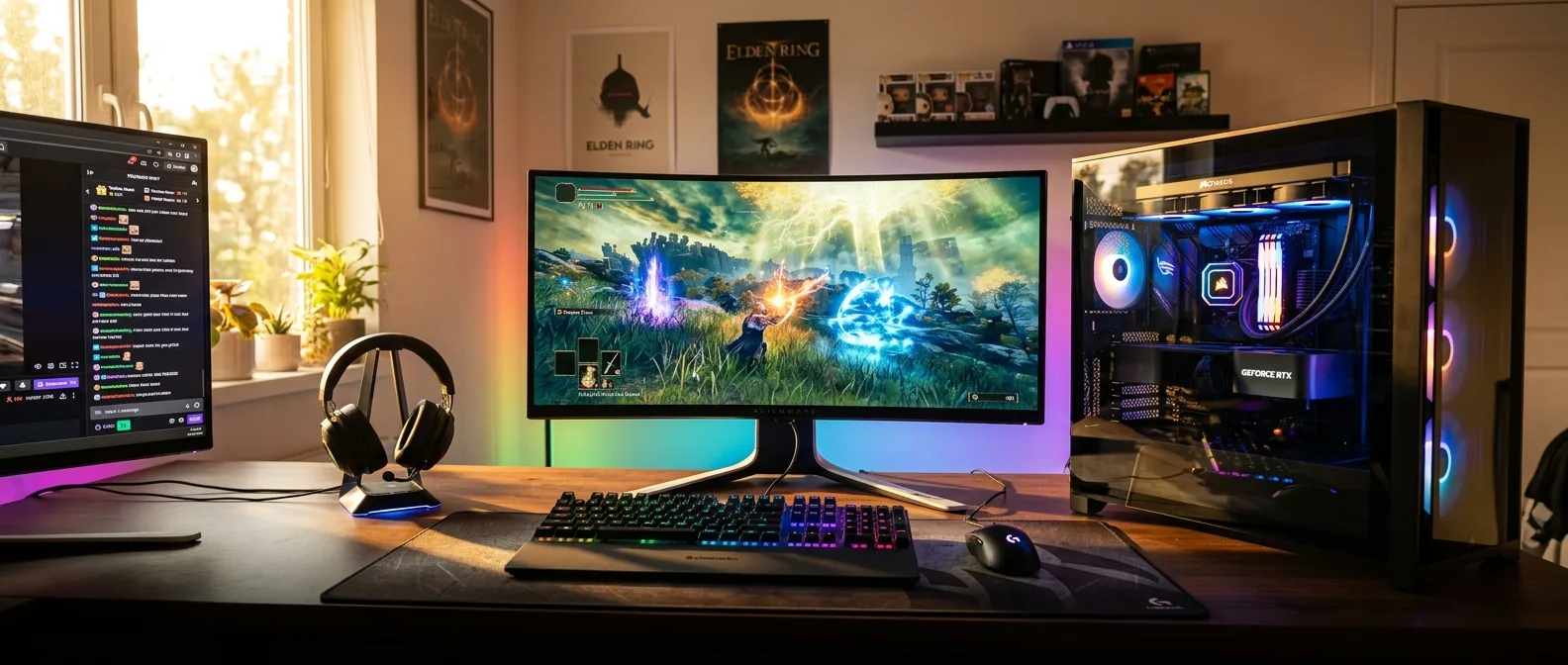 PC gaming revenue growth chart showing 6.6% annual increase through 2028