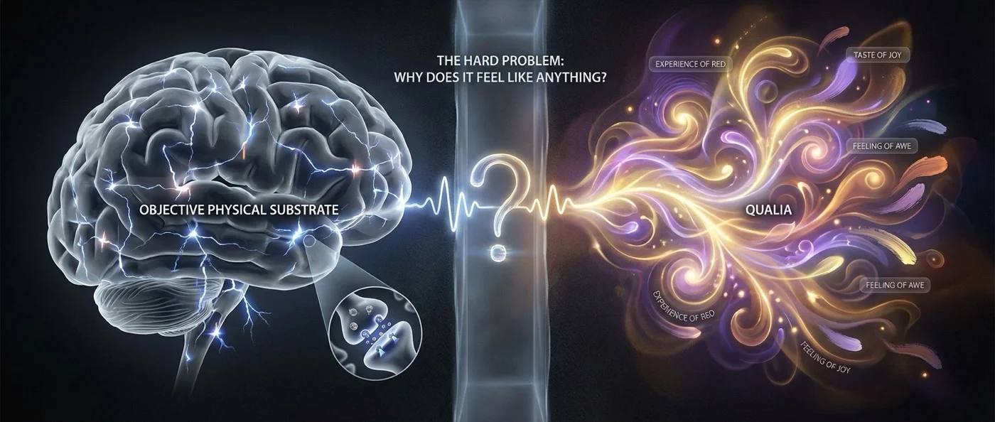 Visual representation of consciousness and subjective experience in quantum physics research