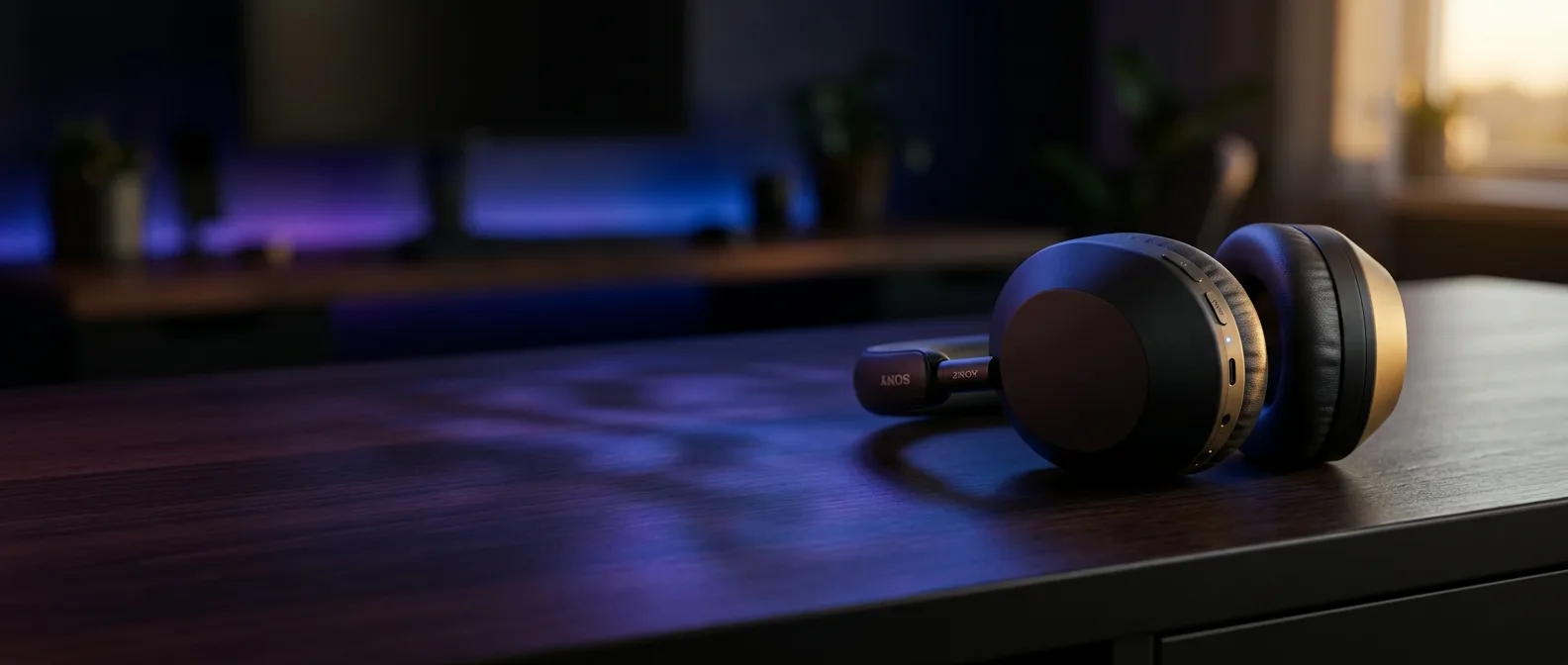 Researcher analyzing brain waves during 24-minute ABS music therapy session for anxiety reduction