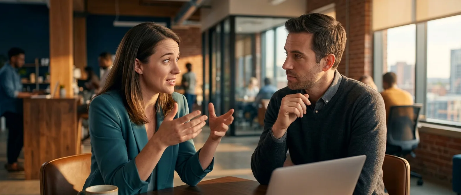 Harvard researchers studying conversation patterns and boomerasking behavior in social interactions