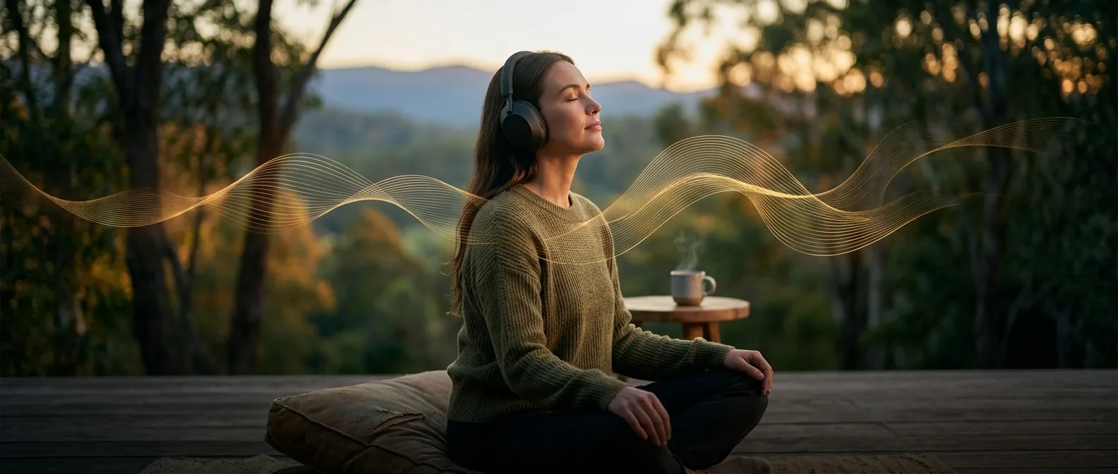 New study on auditory beat stimulation and anxiety reduction in 24 minutes