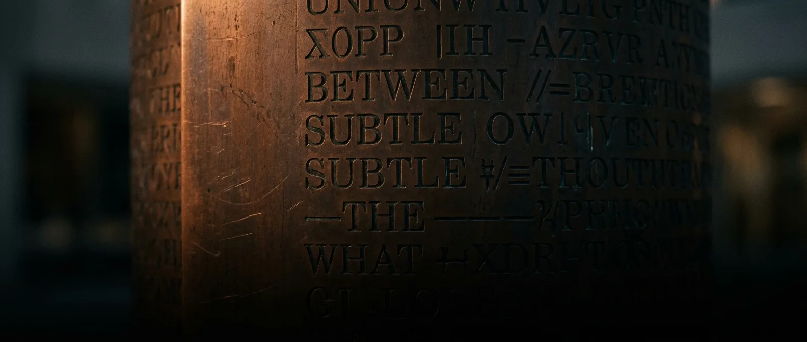 CIA's Kryptos sculpture with encrypted text carved into copper